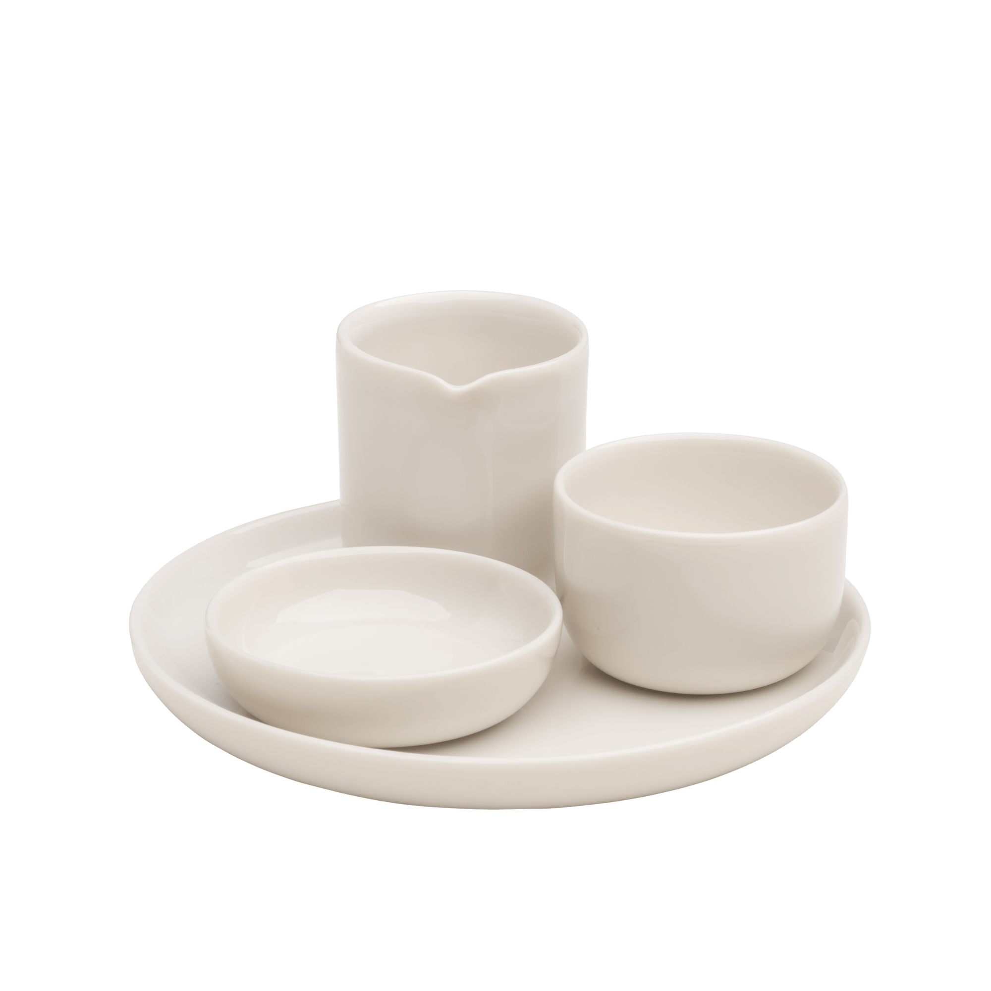 KAYA H | Tiny Set Small | shiny-white