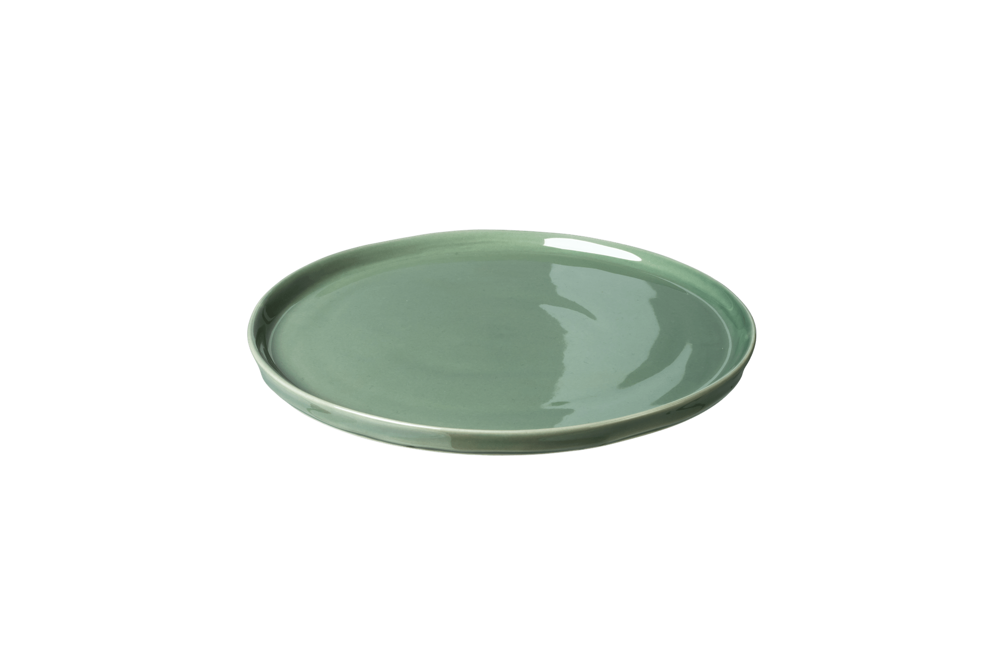 ELEPHANT FEET | Medium Plate | off-blue-green