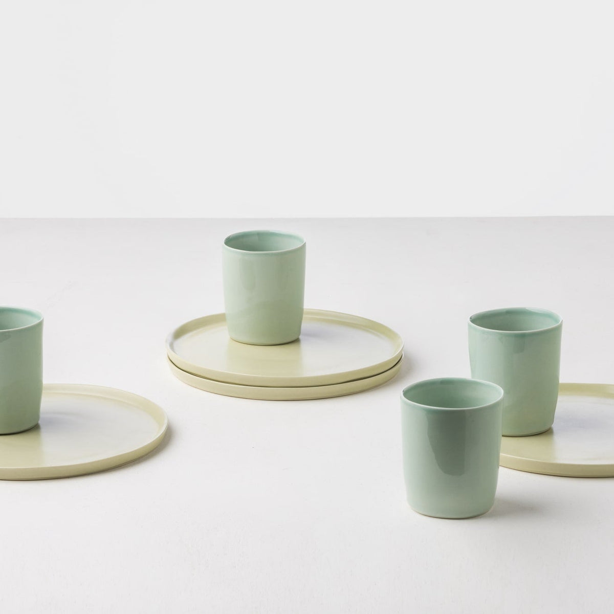 Elegantes Steingut Kaffeeservice – stilvoll genießen