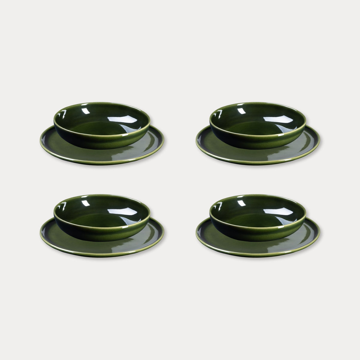 ROSA | Dinner Set for 4 | moss